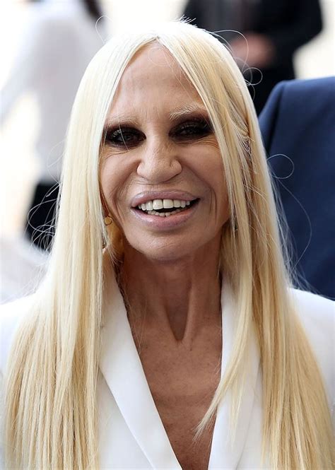 donatella versace natural